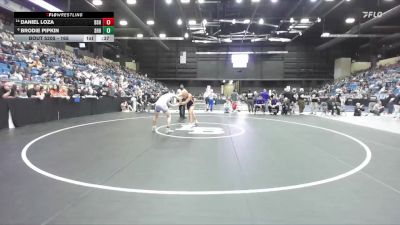 165 lbs Cons. Round 1 - Daniel Loza, Bonner Springs HS vs Brodie Pipkin, Spring Hill HS