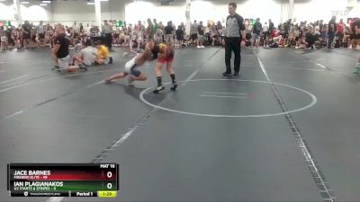 88 lbs Round 4 (6 Team) - Jace Barnes, Firebird Elite vs Ian Plagianakos, U2 Starts & Stripes