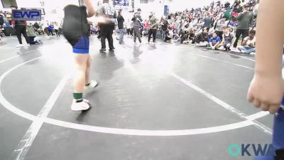 80 lbs Consolation - Gaige Massey, Lions Wrestling Academy vs Gannon Lynn, Noble Takedown Club
