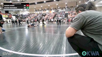 80 lbs Rr Rnd 1 - Parker Hobbs, Salina Wrestling Club vs Colton Toothman, HURRICANE WRESTLING ACADEMY