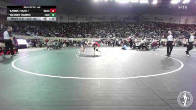 G5A-115 lbs Quarterfinal - Launa Troutt, McLoud-Girls vs Sydney Harris, Little Axe-Girls