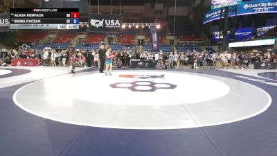 105 lbs Champ. Rd Of 16 - Alicia Kenfack, ND vs Emma Faczak, CO