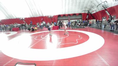132 lbs Semifinal - Brogan Schneider, Team Nazar Training Center vs Kashton Larson, Top Dawgs Wrestling