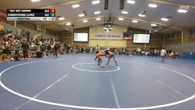 125 lbs Semifinal - Ray Ray Harris, Doane vs Christopher Lopez, Unattached