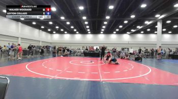 144 lbs Champ. Round 2 - WALKER WOODARD, GA vs Leyton Collazo, FL