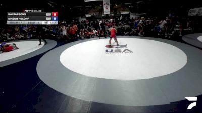 126 lbs Kai Parsons, OCWA - Orange County Wrestling Association vs Mason Pecoff, SAWA - Sacramento Area Wrestling Association