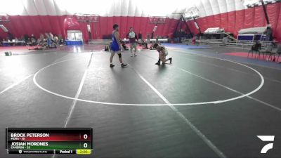 190 lbs Placement Matches (16 Team) - Brock Peterson, Mora vs Josiah Morones, Cameron