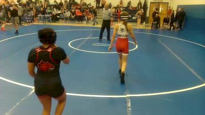107 lbs Round 1 - Kennadie Roberts, American Leadership Academy - Anthem South vs Lailani Strong, Morenci High School