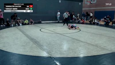 50 lbs Round 1 - Kendalynn Baxter, Grizzly Wrestling Club vs Kinsley Smith, Mountain Man Wrestling Club