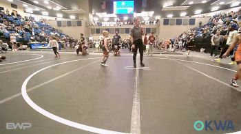 61 lbs Semifinal - Jasper Lockett Jr, Cowboy Wrestling Club vs Riggs Smith, Hinton Takedown Club