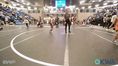 61 lbs Semifinal - Jasper Lockett Jr, Cowboy Wrestling Club vs Riggs Smith, Hinton Takedown Club