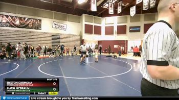 75 lbs 5th Place Match - Matai McBraun, Charger Wrestling Club vs Ryston Carmona, Payson Lion Wrestling Club