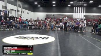 80 lbs Placement Matches (8 Team) - Joey Rowlands, Beast Mode vs Deacon Gibbs, Legacy Blue