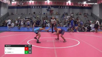 90 lbs Rr Rnd 1 - Vinny Tindall, Best Trained White vs Anthony Lopez, 505 United Red