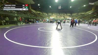 126 lbs 7th Place - Emiliano Lopez, Bullard vs Matthew Ramos, Exeter