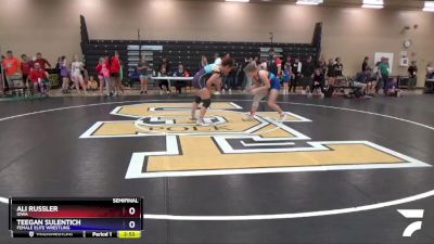 152 lbs Semifinal - Ali Russler, Iowa vs Teegan Sulentich, Female Elite Wrestling