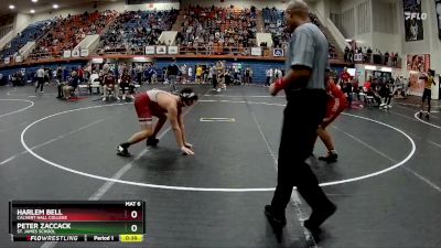 190 lbs Cons. Round 2 - Peter Zaccack, St. James School vs Harlem Bell, Calvert Hall College