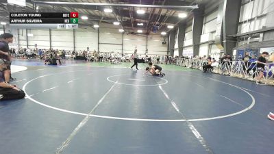 160 lbs Rr Rnd 1 - Coleton Young, BDTC Elite - HSB vs Arthur Silveira, New England Gold - HSB