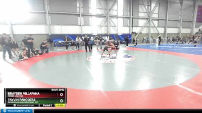 63 lbs Cons. Round 1 - Brayden Villafana, Moses Lake WC vs Tayvin Pakootas, Okanogan Underground WC