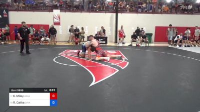 125 kg Round Of 32 - Keith Miley, Arkansas Regional Training Center vs Ryan Catka, Cavalier Wrestling Club