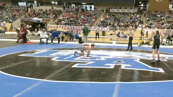 113 lbs Champ. Round 1 - Peyton Fowler, Union County vs Jude Fortier, LaRue County