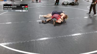 132 lbs Cons. Semi - John Adams, Upson Lee vs Nicholas Trosper, Heard County Wrestling Club