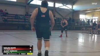 285 lbs Elyott Gorsuch, Moorcroft vs Daylon Adams, Scottsbluff