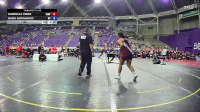 145 lbs Round 1 (16 Team) - Gabriella Perez, Campbellsville University vs Naida Abdijanovic, William Penn