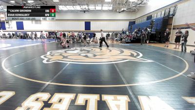 132 lbs Consi Of 16 #2 - Calvin Grondin, CMG Wrestling Academy vs Evan Kowalsky, Maine Premier Wrestling Club