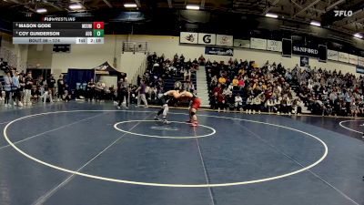 174 lbs Quarterfinal - Mason Gode, Minnesota State Moorhead vs Coy Gunderson, Augustana (SD)