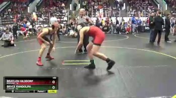 140 lbs Round 3 (4 Team) - Braylon Gilsdorf, Bedford vs Bryce Randolph, Clinton