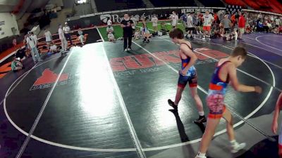 105 lbs Tate Lawrence, Oregon 14U Boys vs Maxx Watson, Idaho 14U Boys