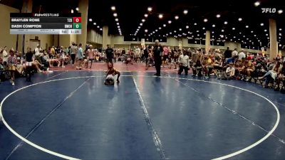 55 lbs Round 3 (6 Team) - Dash Compton, Brother Melchior vs Braylen Rone, Tasmanian Devils