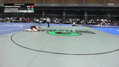 150 lbs Round Of 16 - Brigham Cookson, Mountain View UT vs Jace Waggoner, Tri-Valley
