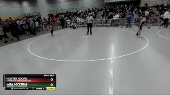 160 lbs Cons. Semi - Cace Campbell, Immortal Athletics WC vs Hunter Hoops, Evansville Wrestling Club