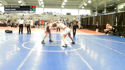 152 lbs Round Of 32 - Micah McCaskill, TX vs Brady Hand, VA