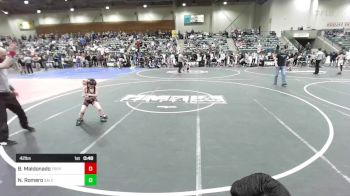 42 lbs Semifinal - Nayelli Romero, Salem Elite Mat Club vs Benjamin Maldonado, Toppenish USA