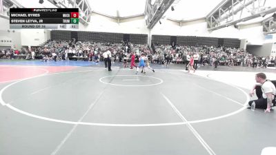 106-J lbs Round Of 16 - Michael Byres, MacArthur vs Steven Leyva, Jr, Truman Rams