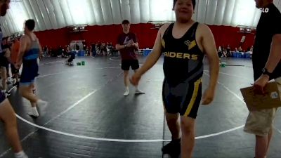 285 lbs Placement (16 Team) - Earl Monchamp, Mille Lacs vs Ruger Johnson, Savannah-Maysville A