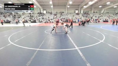 113 lbs Consi Of 16 #1 - J.d. Christmann, Jr., NJ vs Tristin Cruz, PA
