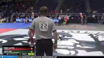 II-189 lbs Cons. Round 3 - Troy Austin, Whitehall vs Zack Hill, Royalton-Hartland/Barker