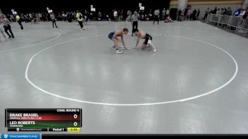 150 lbs Cons. Round 5 - Drake Brasiel, Arsenal Wrestling Club vs Leo Roberts, Tennessee