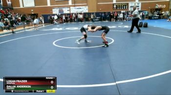 98 lbs Round 1 - Logan Frazier, Riverton vs Dallin Anderson, Fremont