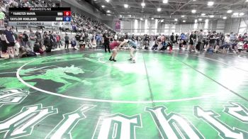 125 lbs Champ. Round 2 - Yaretzi Nava, Whatcom Wrestling Academy vs Taylor Knilans, South West Washington Wrestling Club