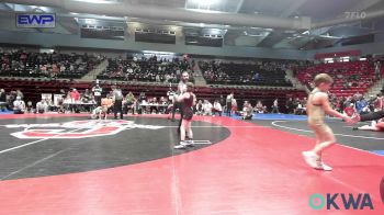 46 lbs Semifinal - Axton Berry, Coweta Tiger Wrestling vs Emerson Braun, Owasso Takedown Club