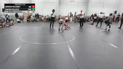 72 lbs Round 1 (8 Team) - Carter Pollock, CTWHALE Blue vs Andrew Palumbo, Savage WA