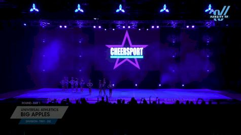 Universal Athletics - Big Apples [2024 L1 Tiny - D2 Day 1] 2024 CHEERSPORT National All Star Cheerleading Championship