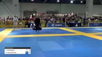 TANNER WEISSGRAM vs RAFAEL VASCONCELOS 2018 American National IBJJF Jiu-Jitsu Championship | Grappling