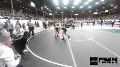 122 lbs Semifinal - Santino Sisneros, VC Outlaws vs Hailey Chavez, Team Xtreme