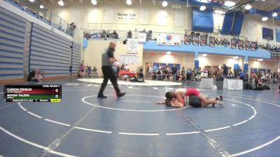 113 lbs Cons. Round 4 - Roman Valero, Minico vs Carson Peebles, South Fremont